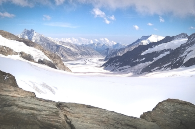 Szwajcaria: Aletsch, Największy Lodowiec w Alpach